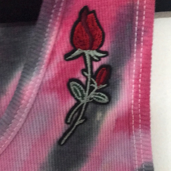 Tie dye | Tank Top with Hot Pink leggings š¹ š - Picture 4 of 8